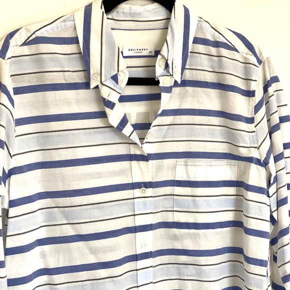NWOT Equipment Femme Margaux Button Down - Picture 3 of 8
